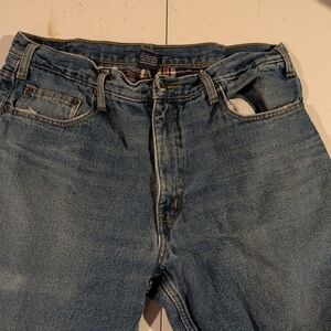 Relaxed Fit Denim Jeans for Men